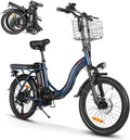 SAMEBIKE Electric Bike, Folding Adult Electric Mountain Bike