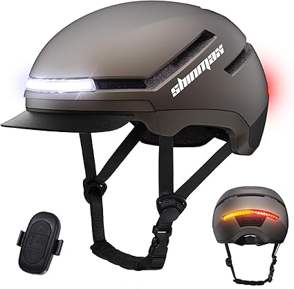 Shinmax Bike Helmet with Turn Signals