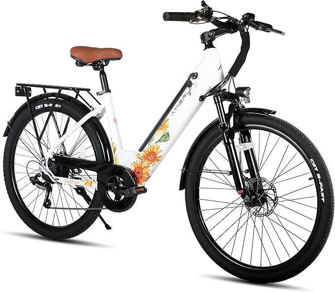 HILAND 26 Inch Electric City Bike