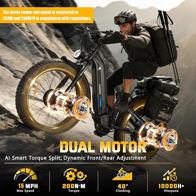 FREESKY Ranger Air Dual Motor Electric Bike