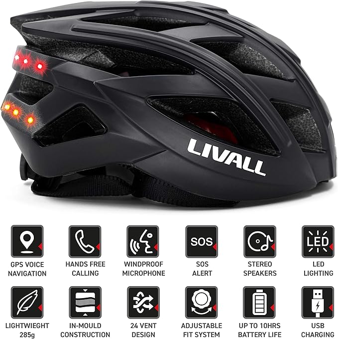 LIVALL BH60SE Smart Bike Bluetooth Cycle Helmet