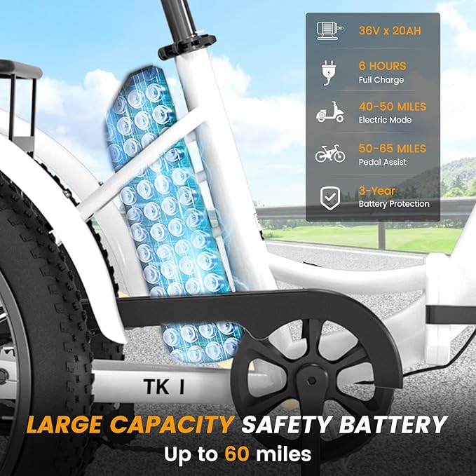 SUNYRISY Electric Tricycle for Adults