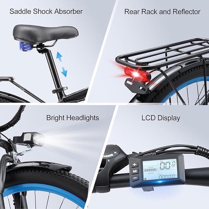 JESRIDER K820 250W Road Legal Electric Bike