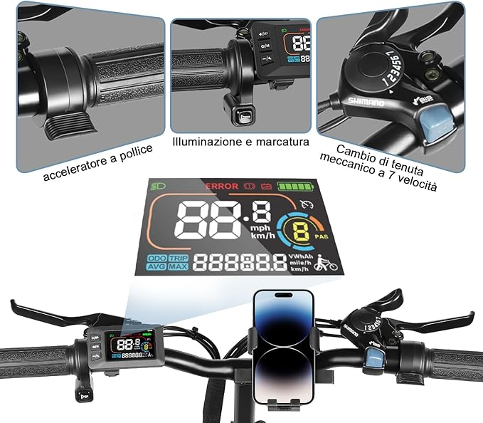 SAMEBIKE Foldable Electric Bike