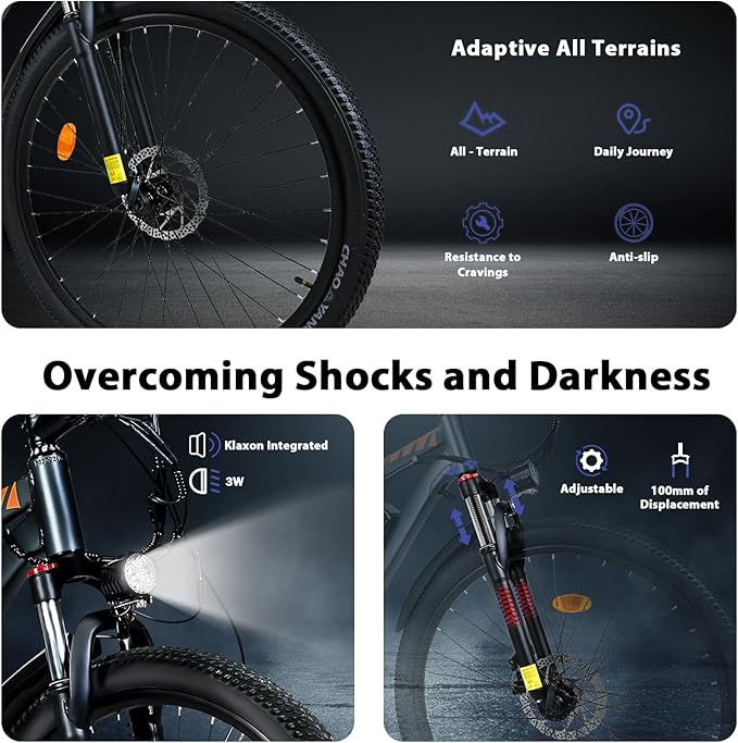 TIGUOWISH Cheevalry Electric Bike