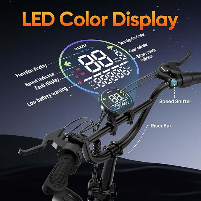 URLIFE Folding Electric Bike