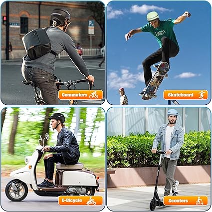 Shinmax Bike Helmet with Turn Signals