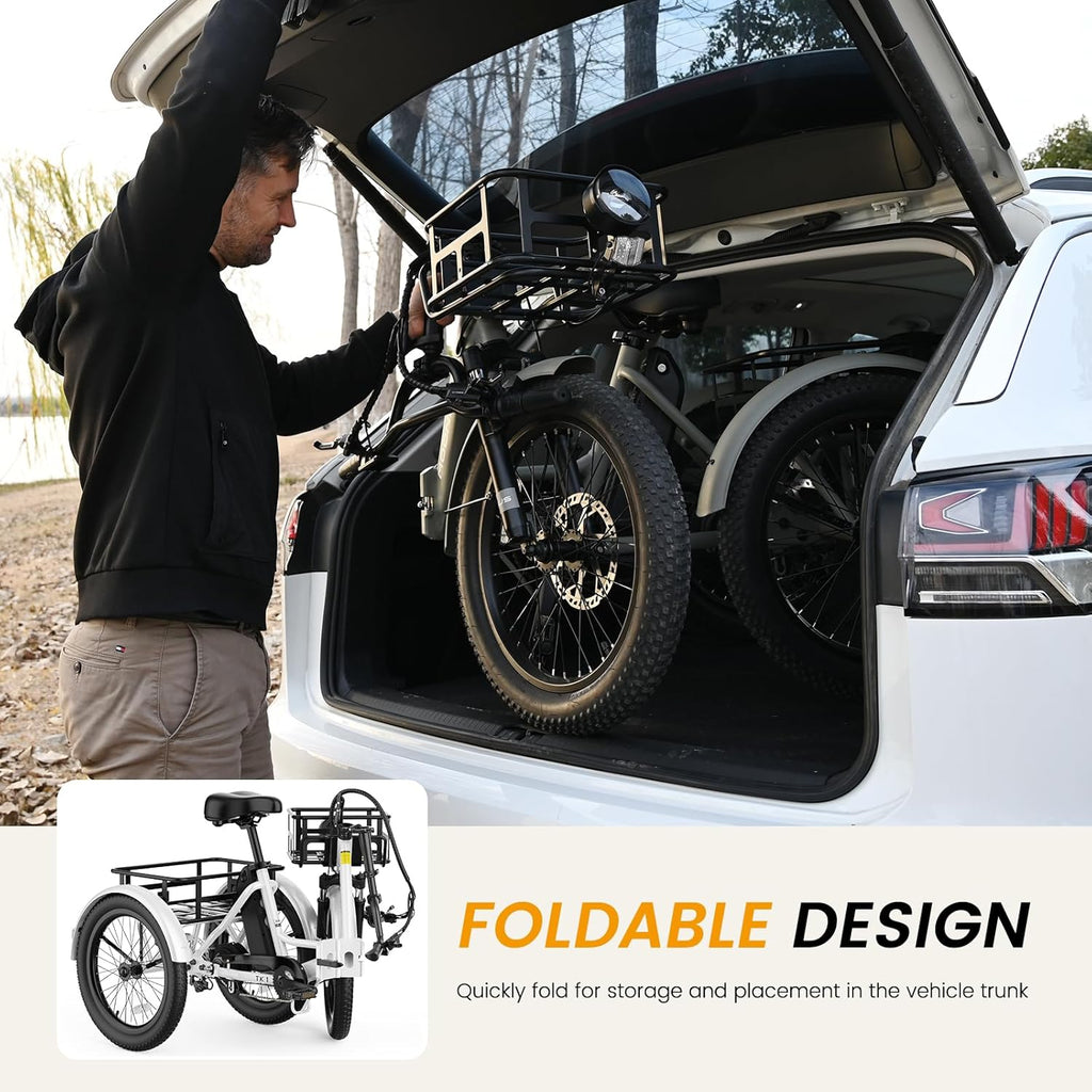 SUNYRISY Electric Tricycle for Adults