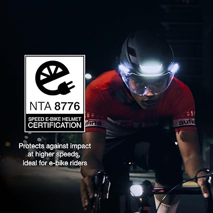 Lumos Ultra E-Bike Smart Helmet NTA 8667 Certified