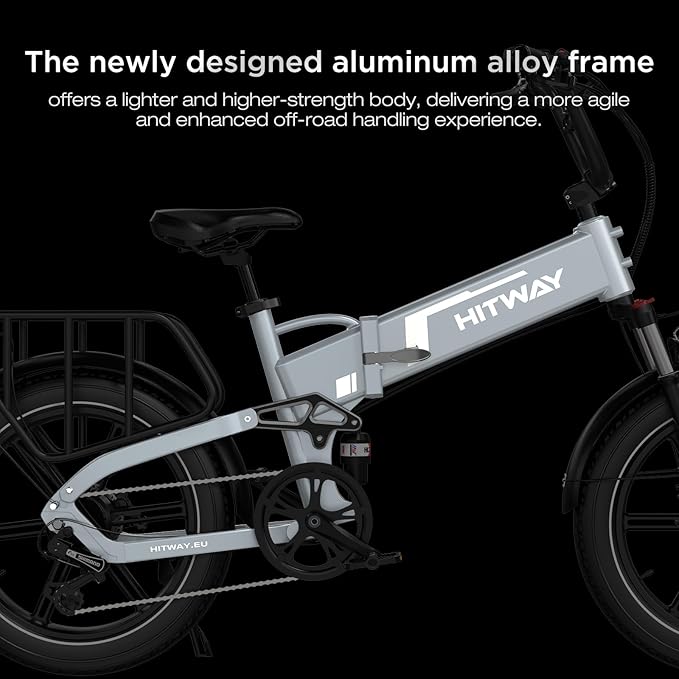 HITWAY Electric Bike, 720Wh E Bike, 250W/48V Motor, 70-120km Range