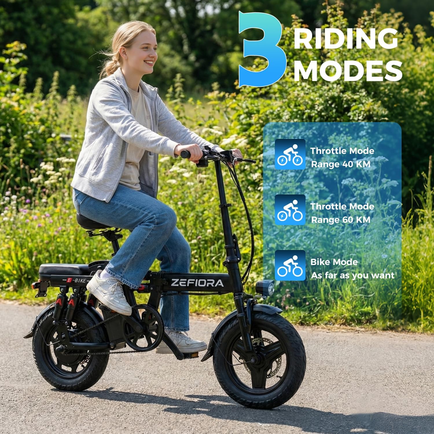 ZEFIORA Electric Bike