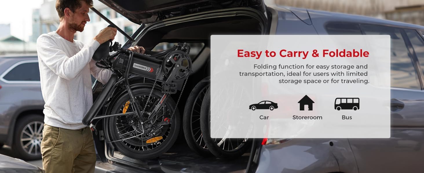 SAMEBIKE Foldable Electric Bike