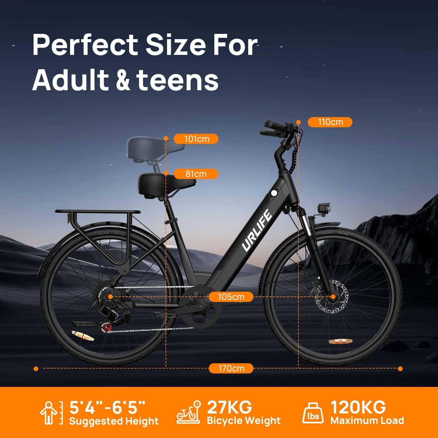 URLIFE Electric Bikes