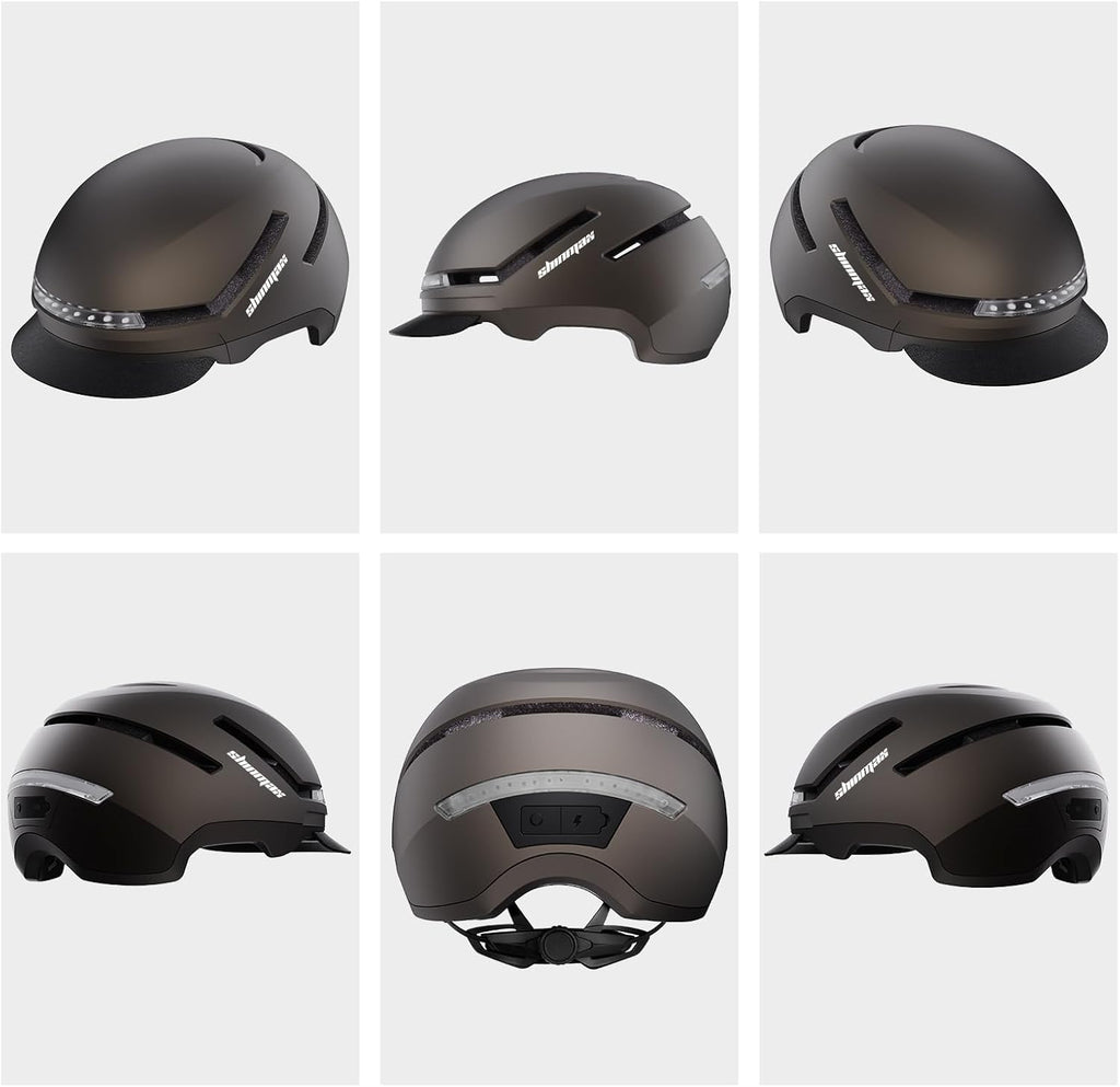 Shinmax Bike Helmet with Turn Signals