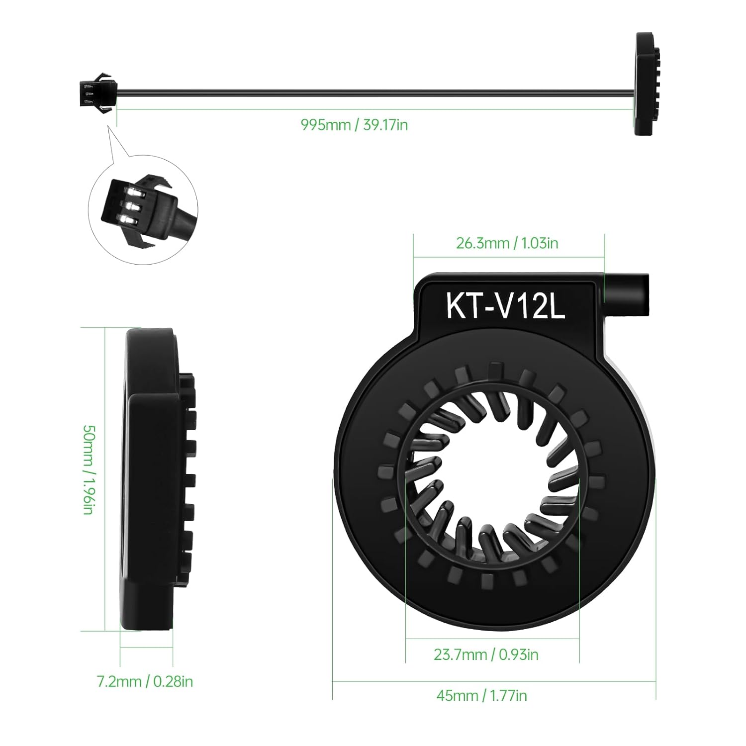 48V & 52V 2000W Ebike Conversion Kit with Battery
